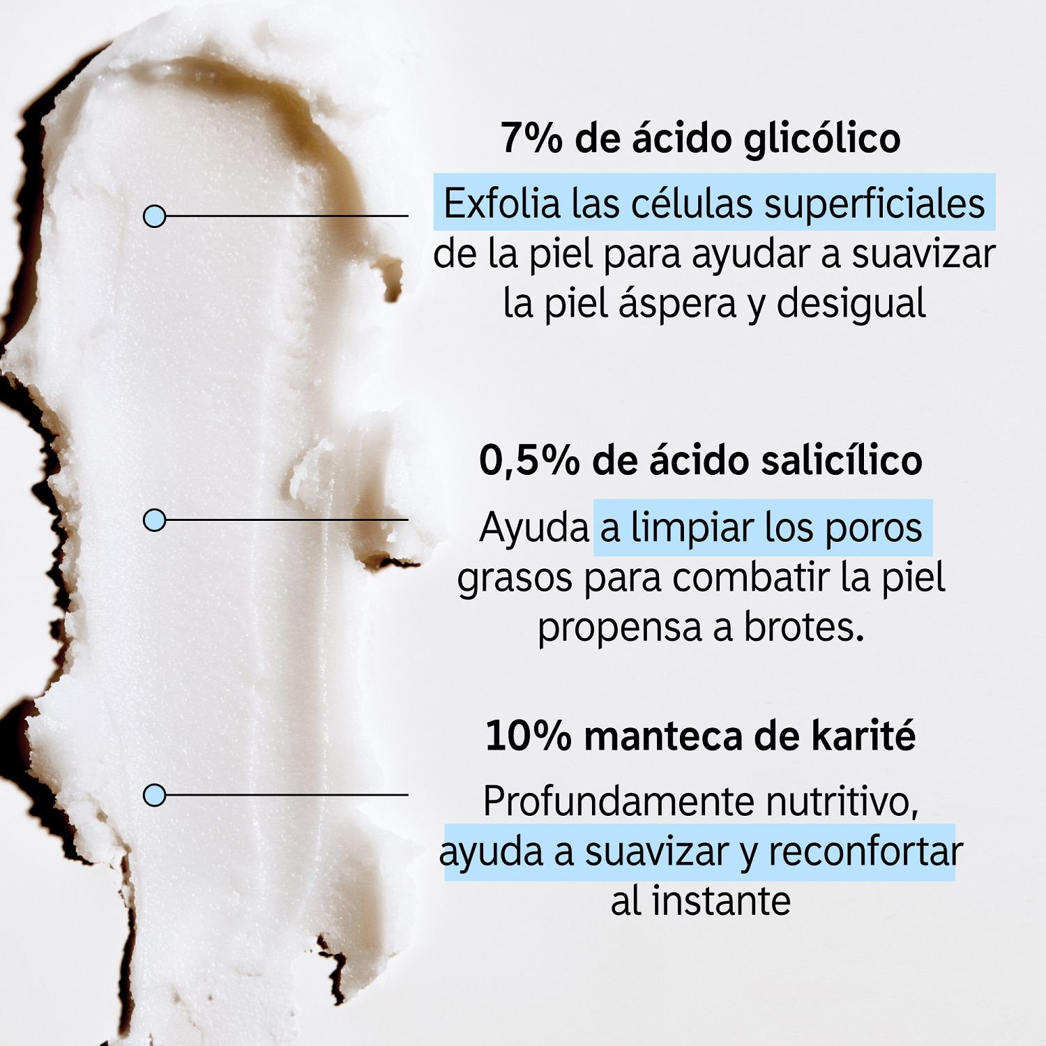 GLYCOLIC ACID EXFOLIATING BODY STICK (TRATAMIENTO EXFOLIANTE EN BARRA)